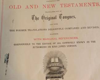 Vintage Bible