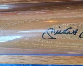 Mickey Mantle Signed Bat