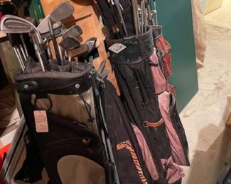 Golf clubs!