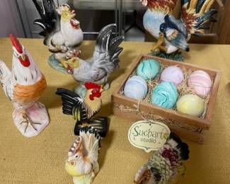 Chicken collection, some eggs too!