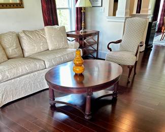 Henkel Harris flame mahogany coffee table