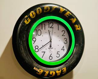 Goodyear Eagle promotional wall clock