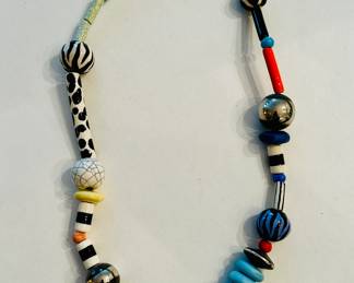 Ruby Z Candace Loheed ceramic necklace