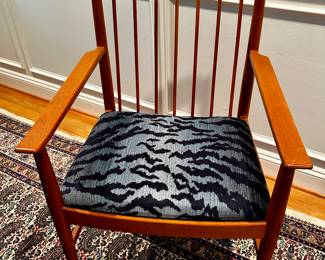 Set of 4 Arne Vodder Teak MCM  Dining Chairs (2 armchairs, 2 side chairs)