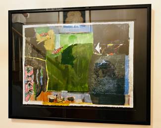 Original mixed media, signed Eckert