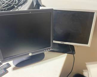 2- Dell monitors 17" and 19"