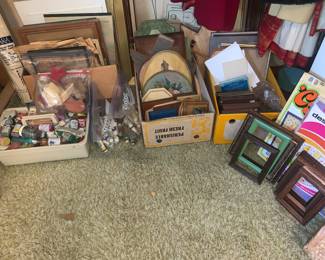 Vintage Frames, Paintable Wood Plaques, Art Paper, Paints