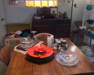 Fruit Serving Dishes, Pottery