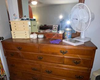 Vintage Dresser with Mirror 