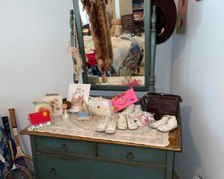 Vintage Dresser with Mirror