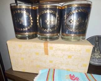 George Briard Rocks Glass in Original Box