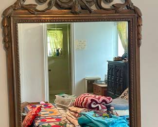 Ornate Mirror Came out of the Rice Hotel in Houston before big renovation 