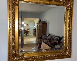 Large Gold Wall Mirror 