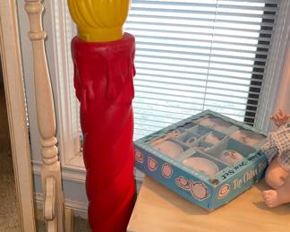 Christmas Blow mold  Candle