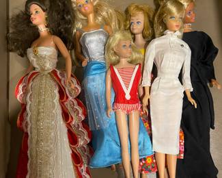 Vintage Skipper Doll, Vintage TNT Barbie, Barbie Superstar, Vintage Midge, Holiday Barbie