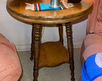 Antique Spindle Table