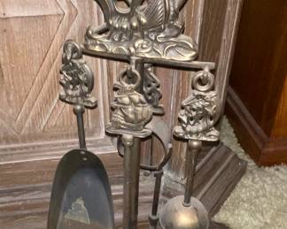 Brass English Stove Fireplace Kit Boats