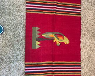 Vintage parrot Tapestry 