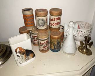 Vintage Edison Cylinder Records, Lefton