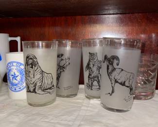 Bering Sea Animal Glasses