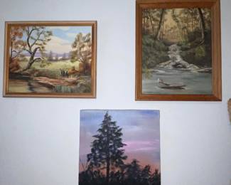 Hand painted Landscapes