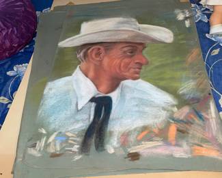 Quality Pastels Chalk Portraits 