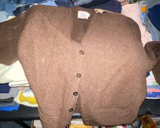 Vintage Wool Mens Sweater 