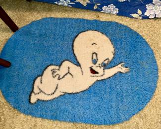 Vintage Casper the Friendly Ghost Rug