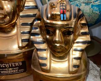 Michters Whiskey Egyptian Containers Decanters King Tut