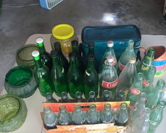 Vintage Soda Pop Bottles