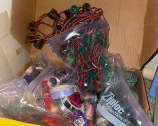 Vintage Strings of Christmas Lights