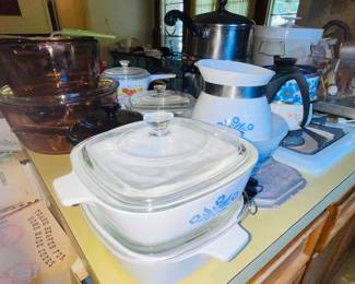 Cornflower Blue Casseroles