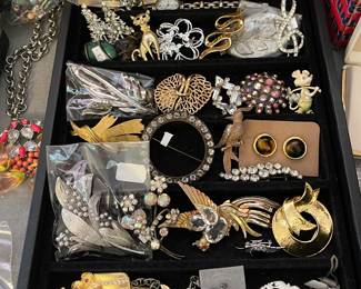 Brooches and Brooch & Earring sets