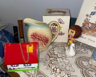 Vintage Pottery, Vintage Children’s Purses
