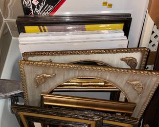 Vintage Frames and Canvases 