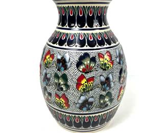 Ceramica Pajaros Large Vase Handcrafted in Mexico