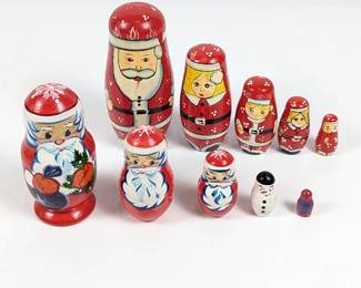 Russian Nesting Dolls Christmas Collection
