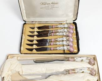 Vintage William Adams Knife and Carving Set