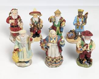 The International Santa Claus Collection: United States, China, and Mexico, Russia & Brasil