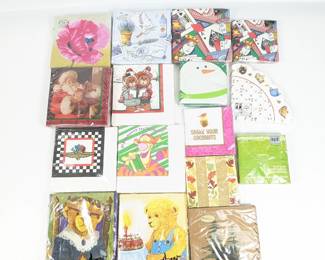 Decorative Paper Napkins Collection