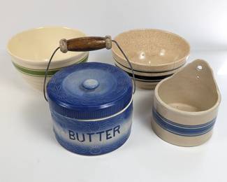 Vintage Stoneware Kitchenware Collection