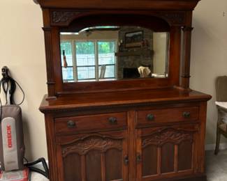 Antique serving buffet, 
Renovated in Atlanta- 
amazing condition. 
