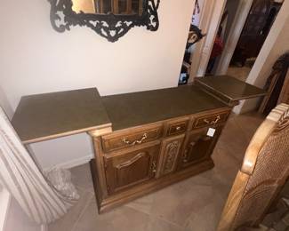 Available for pre-sale now. Server/Buffet cabinet $65.00. Call 407-590-8471 to view/purchase.