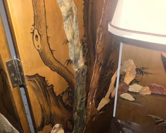 Available for pre-sale now. Asian style 4 panel screen $125.00. Call 407-590-8471 to view/purchase.