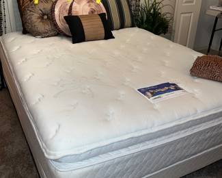Available for pre-sale now. Serta Perfect Sleeper queen box spring and mattress set $65.00. Call 407-590-8471 to view/purchase.