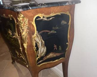 Available for pre-sale now. Antique MCM Asian style marble top commode $375.00 each. Call 407-590-8471 to view/purchase.