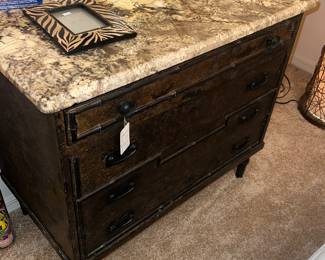 Available for pre-sale now. Granite top dresser $35.00. Call 407-590-8471 to view/purchase.