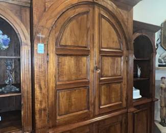 Available for pre-sale now. All wood display/TV cabinet $195.00. Call 407-590-8471 to view/purchase.