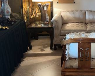 Sofa and Asian screen are sold!