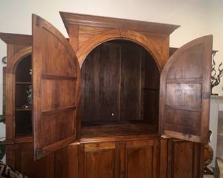 Available for pre-sale now. All wood display/TV cabinet $195.00. Call 407-590-8471 to view/purchase.